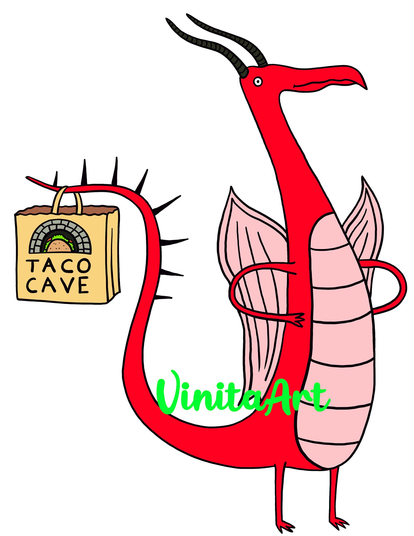 Dragons Love Tacos storybook clipart Printable Digital  Etsy