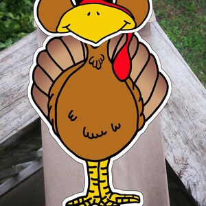 Printable, Turkey Puppet, Paper Bag Puppet, Digital Download ...