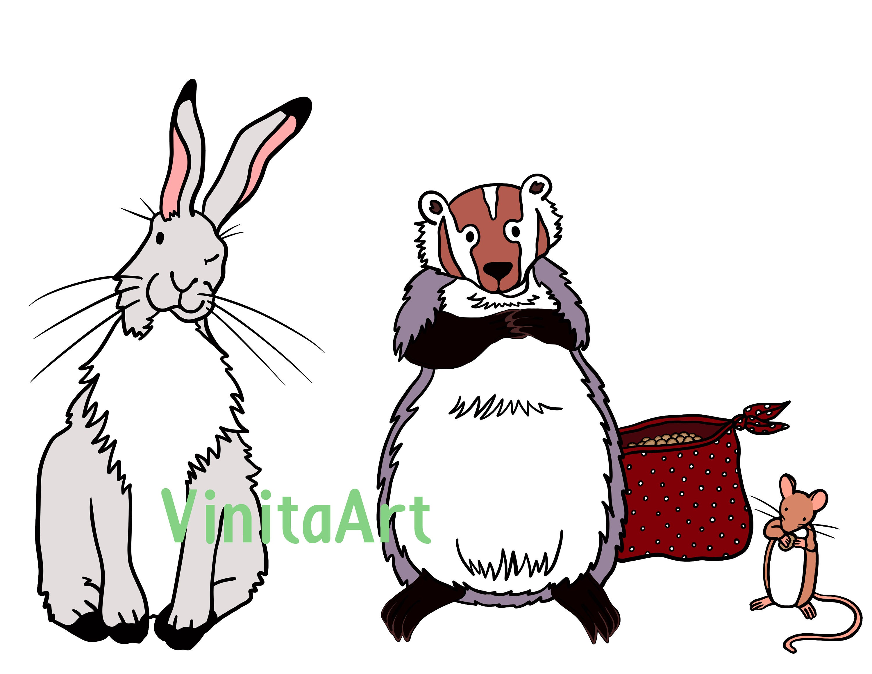 Bear Snores On Storybook Clipart Digital Download - Etsy