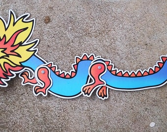 chinese dragon tail template