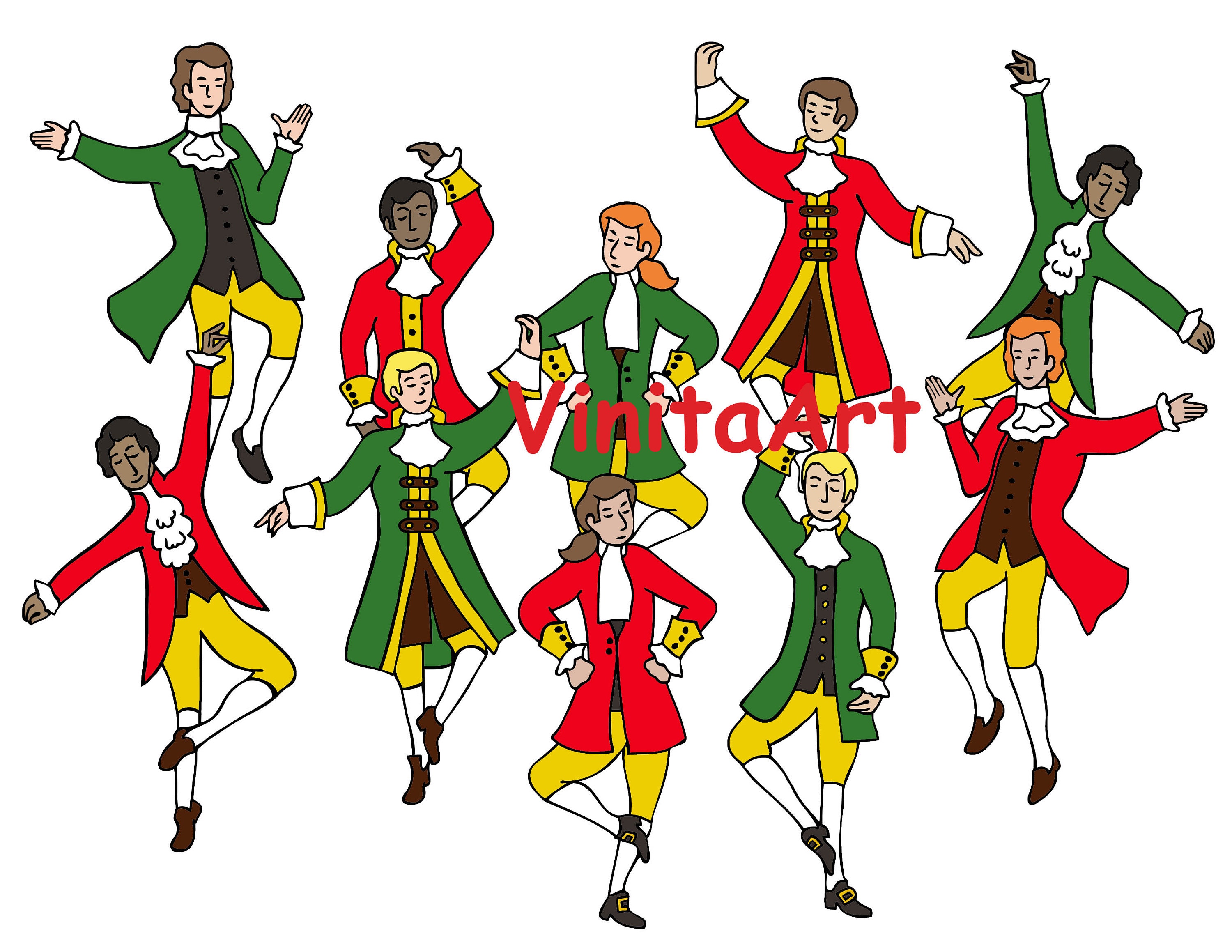 12 Days of Christmas Clip Art Holiday Decor Digital Stamps - Etsy