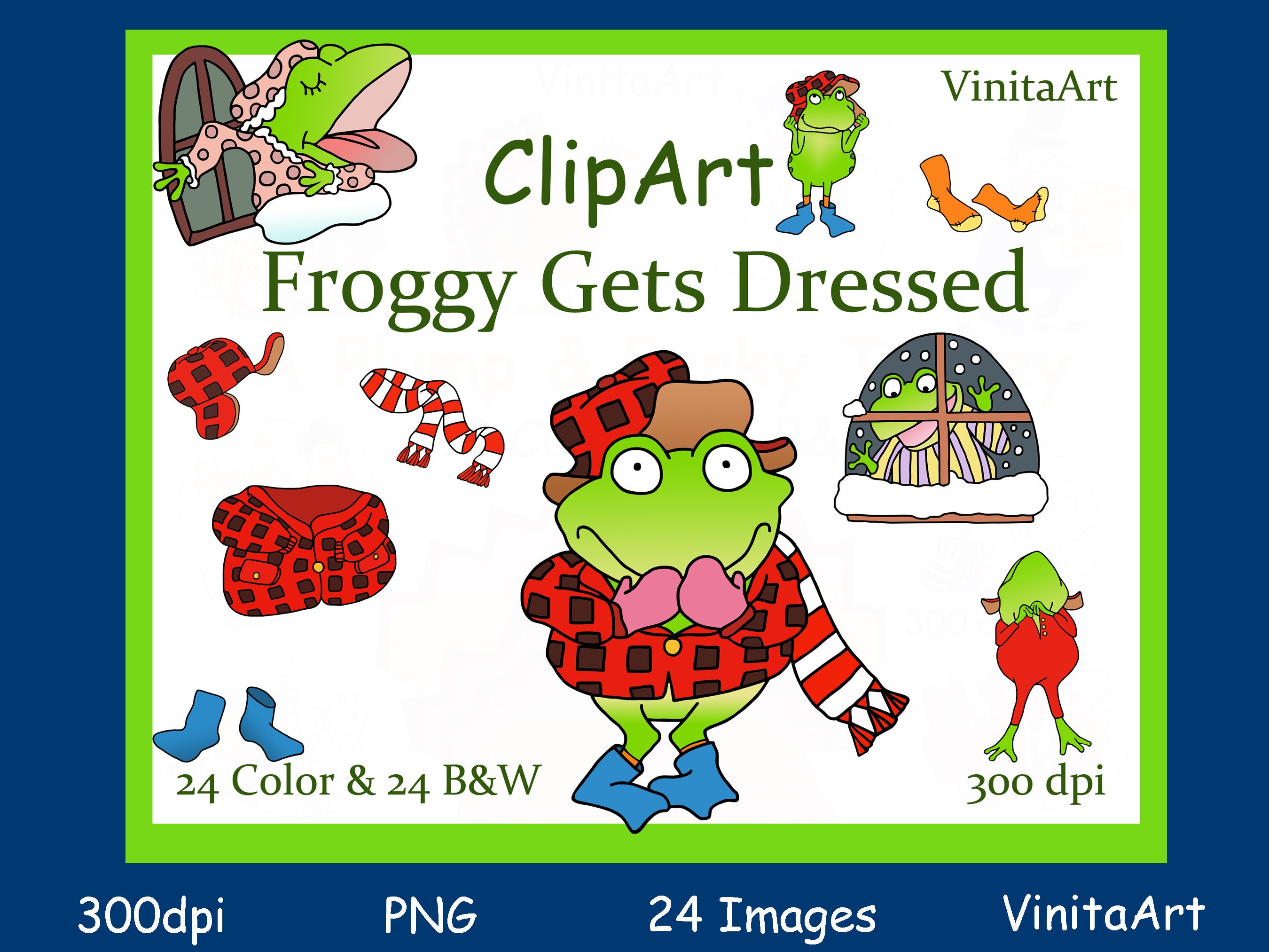 Froggy Books Coloring Pages