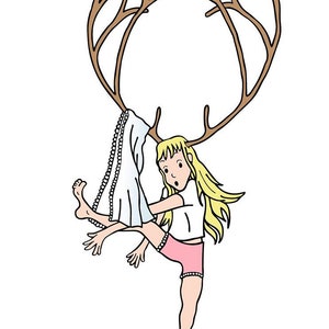 Imogene's Antlers Imogenes Antlers Story Book (Download Now) - Etsy