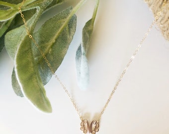 Initial Monogram Necklace/Gift for Her/Birthday Gift/Valentines Day Gift/Mother’s Day Gift