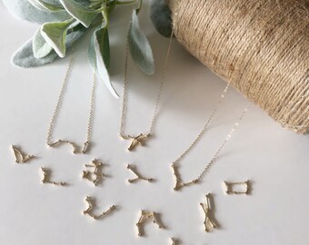 Zodiac Necklace/Astrological Necklace Gift For Her/Birthday Gift/Personalized Gift/Mother’s day gift