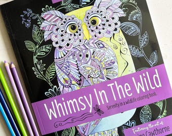 Wildlife Coloring Book for Adults: Beautiful Animals for Relaxation and Mindfulness