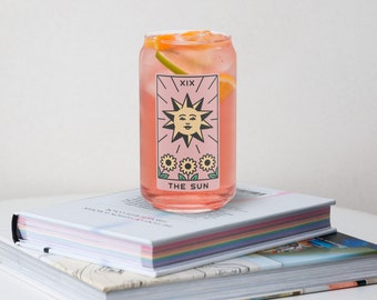 The Sun - Can-shaped glass