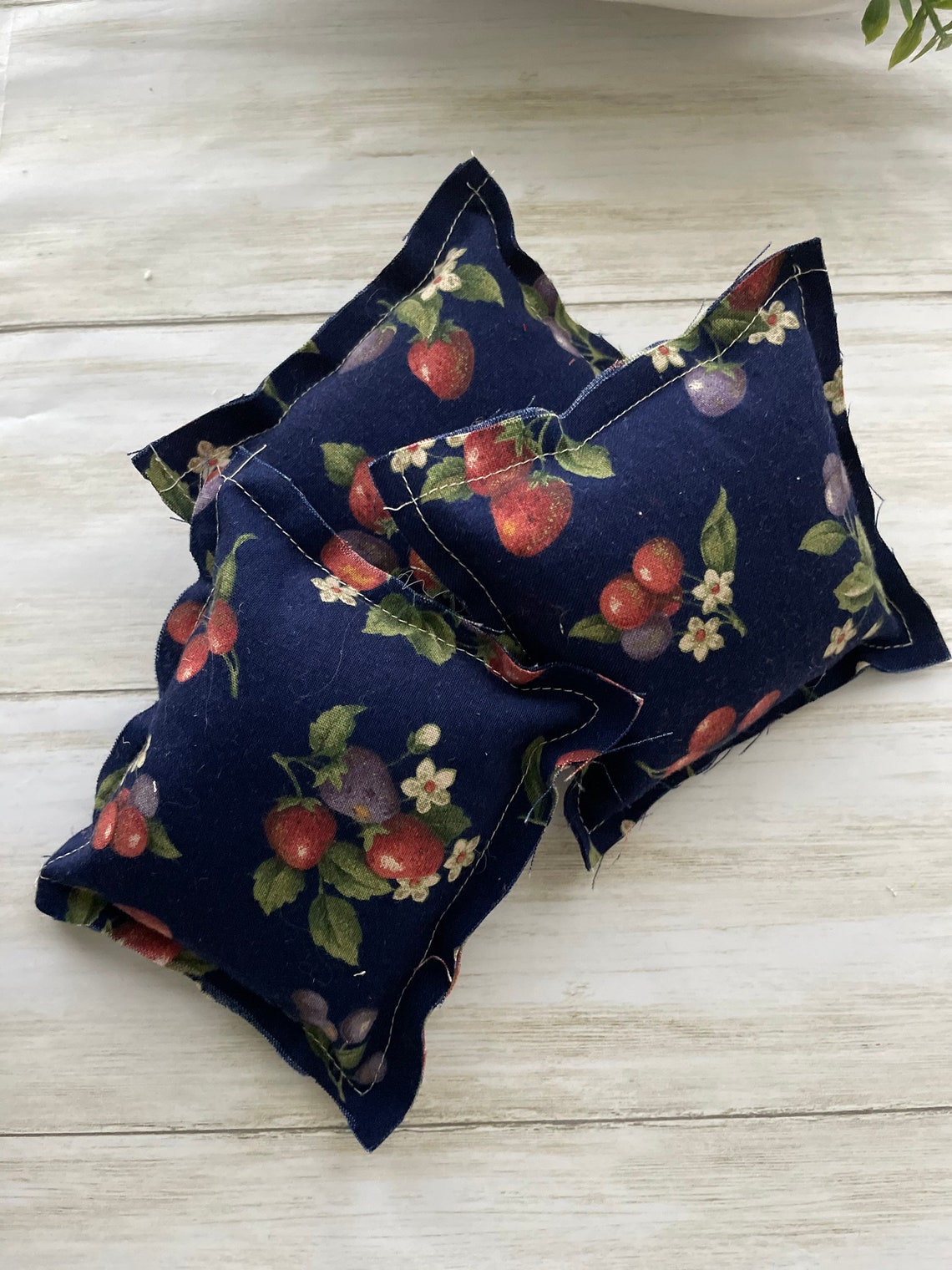 Strawberries Mini Pillow Tiered tray pillows Strawberry Etsy