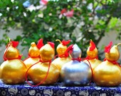 Feng Shui Gourd for Health Wealth Protection,Vintage Dried Calabash, Old Gourds,Tall Hollow Pumpkins, Home Decor,Collectable,Retro Decor