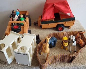 vintage fisher price safari jeep