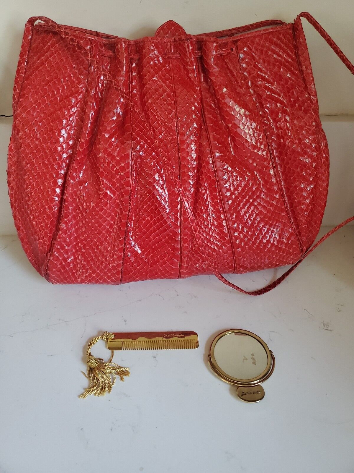 Judith Leiber Bow Deco Gems Rhinestone Clutch Handbag, Silver, M186704-BOWDECO-SILVERRHINEMULTI