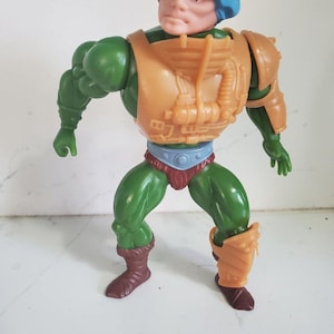 Mattel Action Figure Masters of the Universe He-Man Man-At-Arms 1981 Vintage