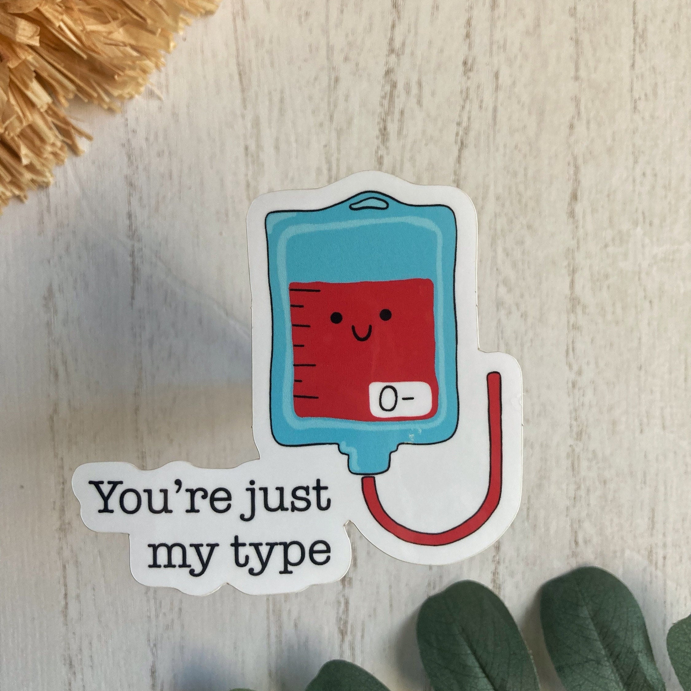 Blood Bag Sticker- Phlebotomist, Nursing Student Gifts, Healthcare ...