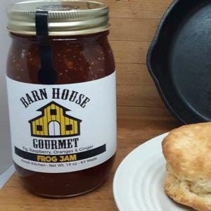 Frog Jam* Mixed Fruit Jam* Fig Jam* Fruity Four Jam *Old fashioned Jam *Barn House Gourmet*Amish  Jam*Frog Jelly* Ginger Jelly *Kentucky Jam