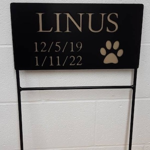 Pet memorial* pet grave marker* dog memorial*cat grave marker*dog grave marker*