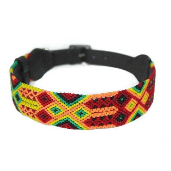 rasta cat collar