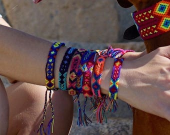 Handwoven Friendship Bracelet – Made in Chiapas