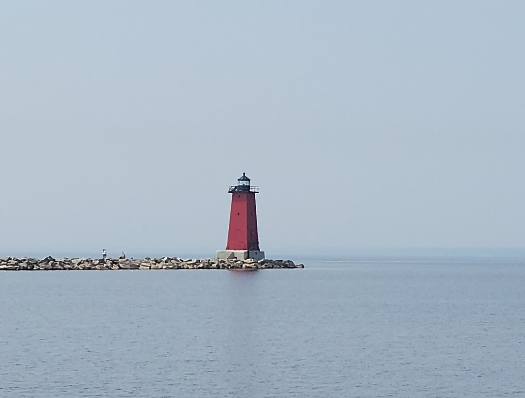 Manistique Lighthouse Etsy
