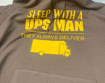 ups brown sweatshirt