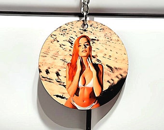 Boudoir Picture Key chain Gift, Keychain For Men, Custom Photo Key chain, Car accessories, Spicy Picture Keychain for boyfriend, Racy Photo