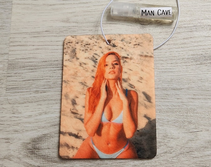 Custom Boudoir Air Freshener Risque Picture Air Freshner Bedroom Selfie