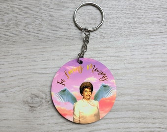 Loss of Loved One Keychain, Memorial Keychain, Custom Angel Wings Photo In Memory Of Gift