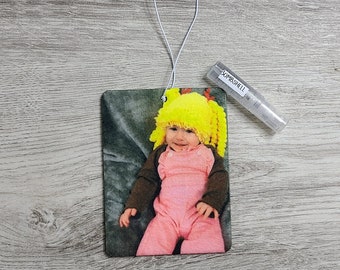 Picture Car air freshner Personalized Custom Photo Picture Air Freshener Freshie