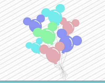 Mickey Balloons - PNG File