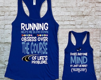 Disney's Inside Out Themed Sadness 10-Miler Springtime Surprise Race Shirt 2026