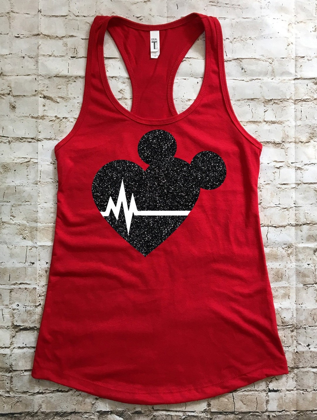 DANIELLA TANK TOP HEARTBEAT RED