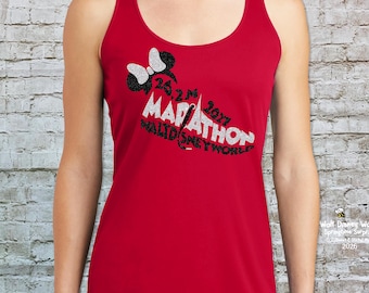 Minnie Mouse Sneaker RunDisney Inspired Race Shirt