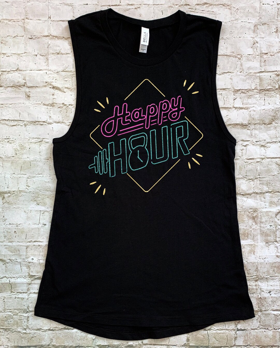 Happy Hour Women's Workout Tank Top This is my Happy Hour Tank Top