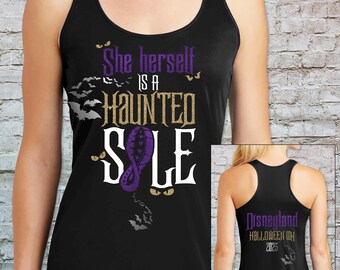 Disney Themed Haunted Sole Halloween Race Shirt