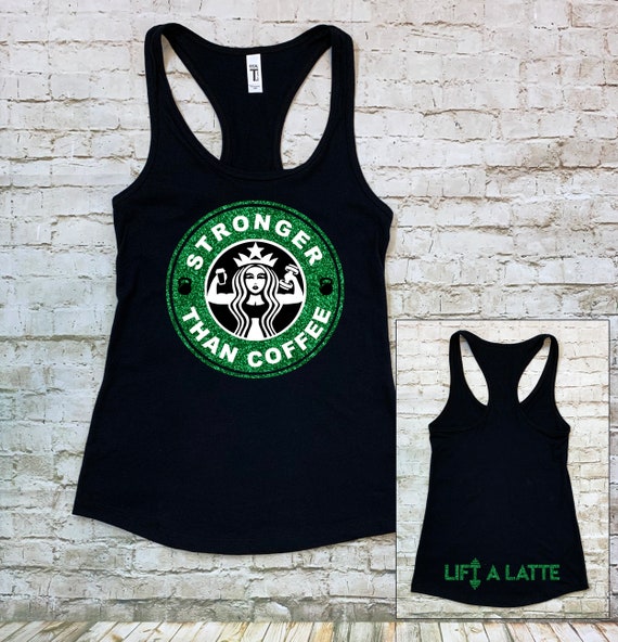 Workout Tank Top Starbucks - Etsy