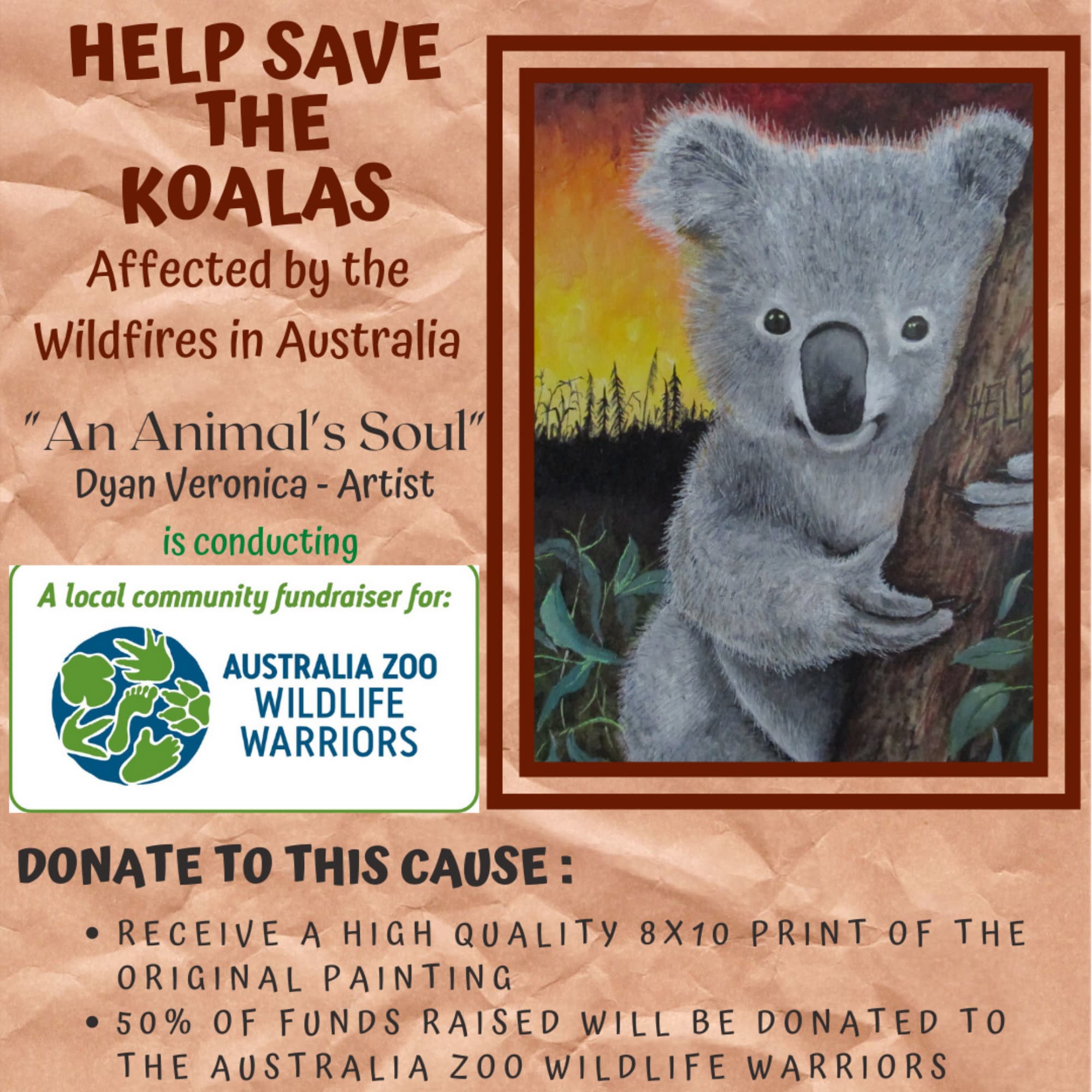 Guardar la impresión de Koalas 8 x 10 Etsy España