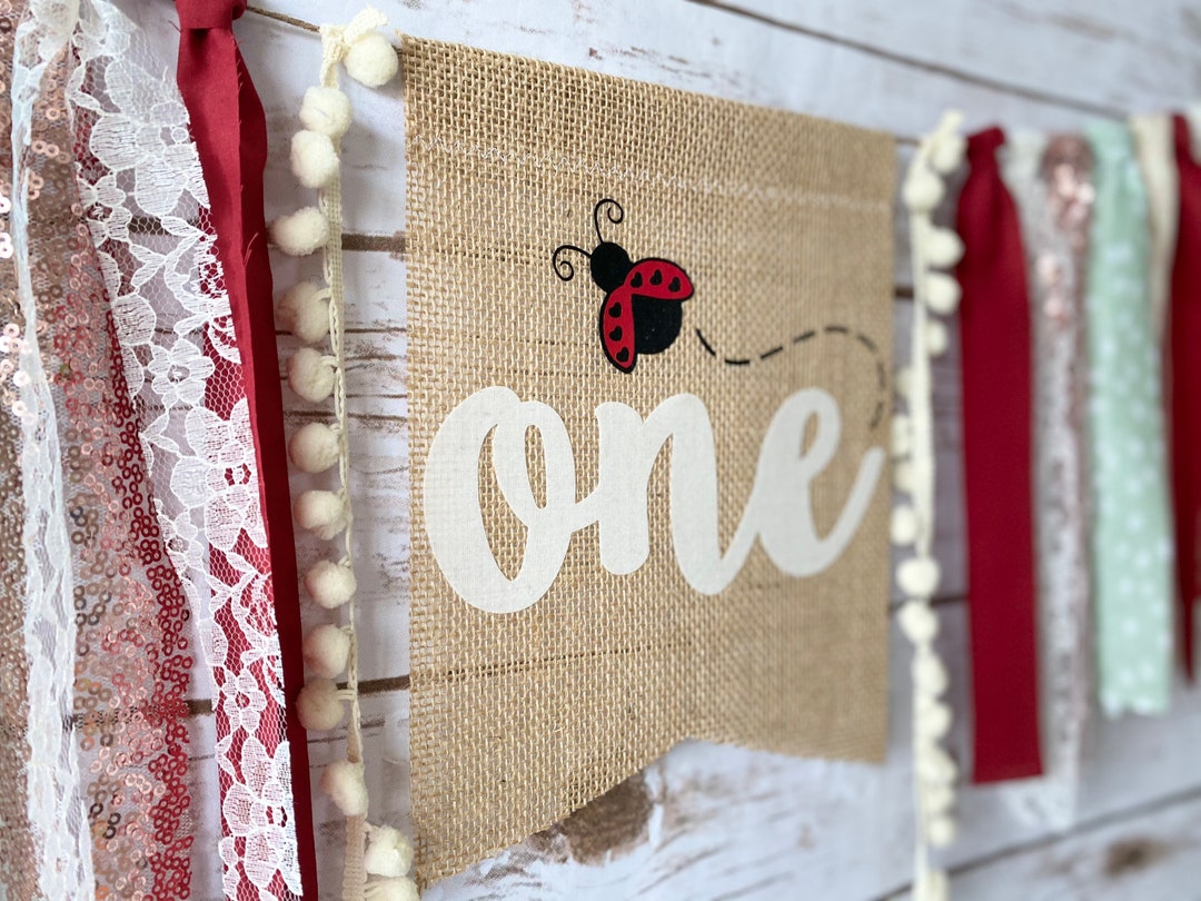 IntService Bannière De Chaise Haute D'anniversaire - 1 Décoration