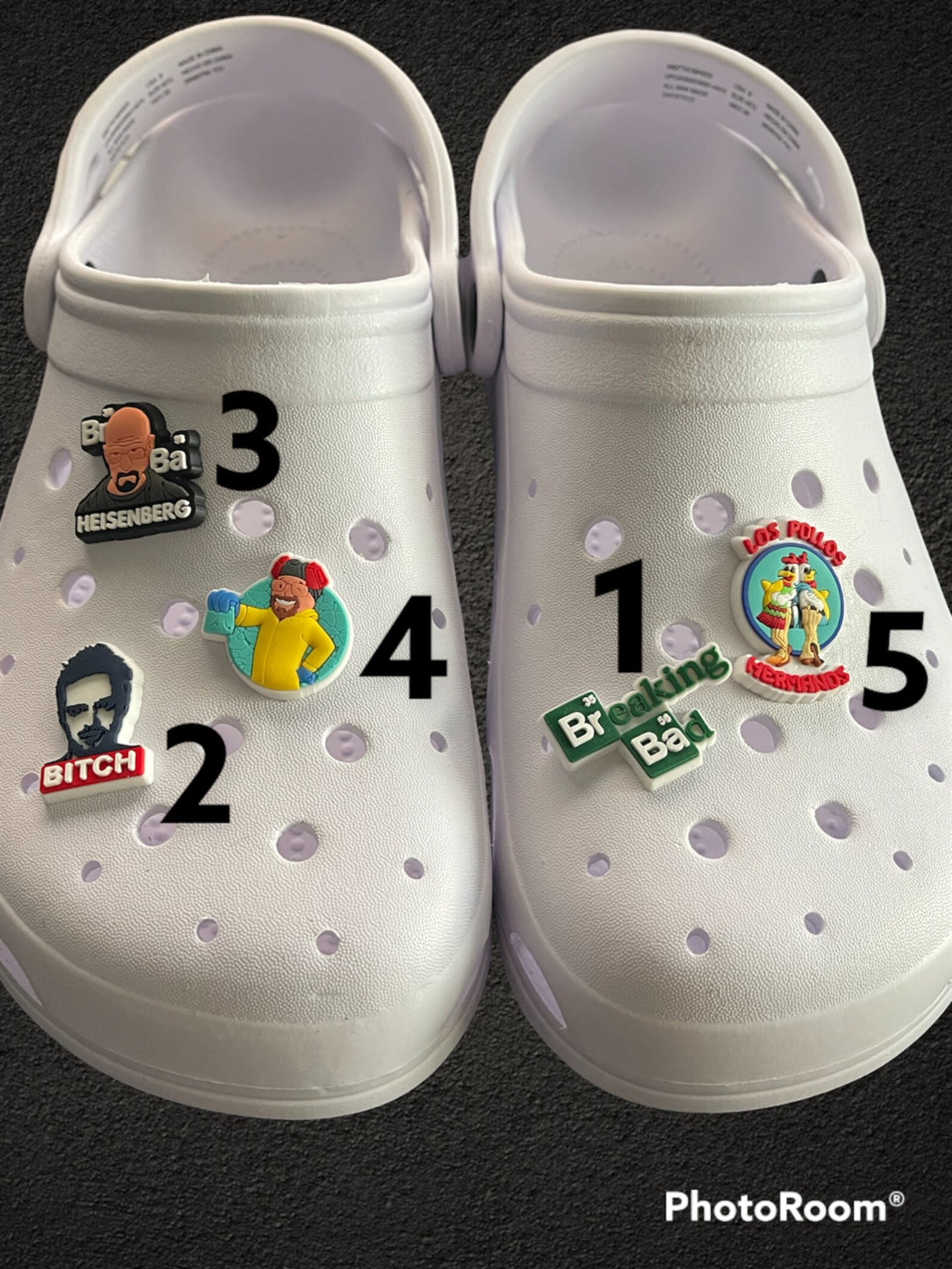 Breaking Bad Croc Charms Croc Charms TV Show Charms Shoe Etsy