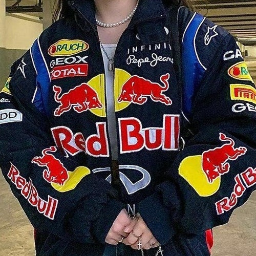 Nascar Red Bull Racing Jacket Vintage 