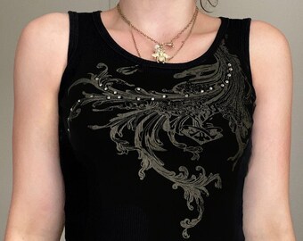 Emo Tank Top Etsy Uk Emo Tank Top Etsy Uk