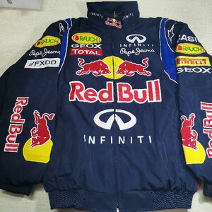 Vintage Style Nascar Jacket Red Bull F1 