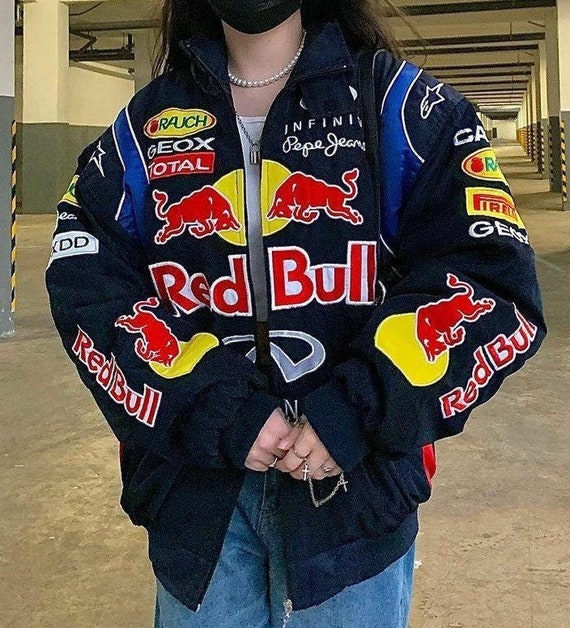 Nascar Red Bull Racing Jacket Vintage 