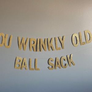 Wrinkly Old Ballsack - Etsy