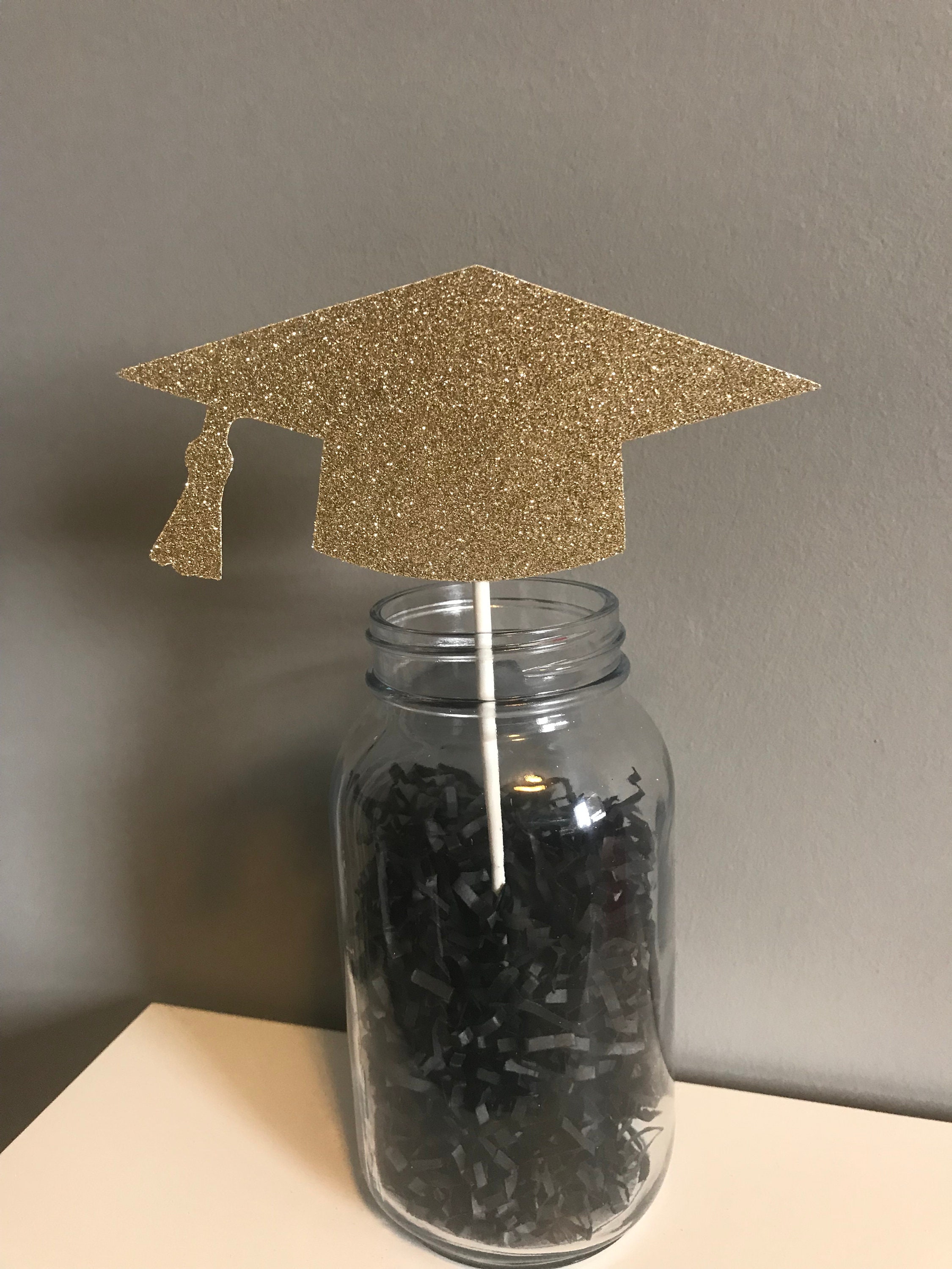 Decorazione Laurea In Legno Con Scritta - Centrotavola Per Feste, Regalo Di Diploma - Foto 6