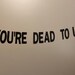 You're Dead to Us, You're Dead to Us Banner, Funny Banner for Leaving ...