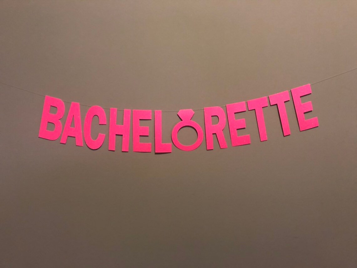 Bachelorette Banner Bachelorette Party Banner Bachelorette Etsy