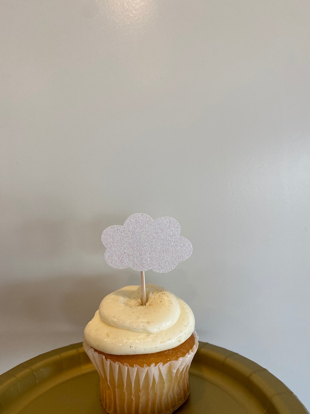 Cloud Cupcake Toppers, Cloud Party Decorations, up up and Away Cupcake ...