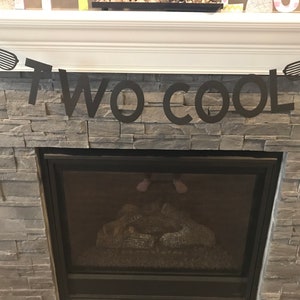 Two Cool Banner, Two Cool Birthday, Sunglasses Banner, Sunglasses Party, 2nd Birthday Party, Too Cool, Two Cool, 2nd Birthday Decorations