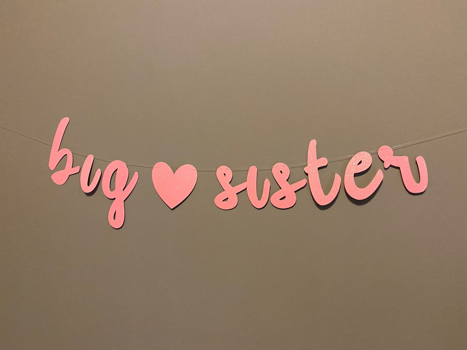Pregnancy Announcement Sign Big Sister Banner New Baby - Etsy