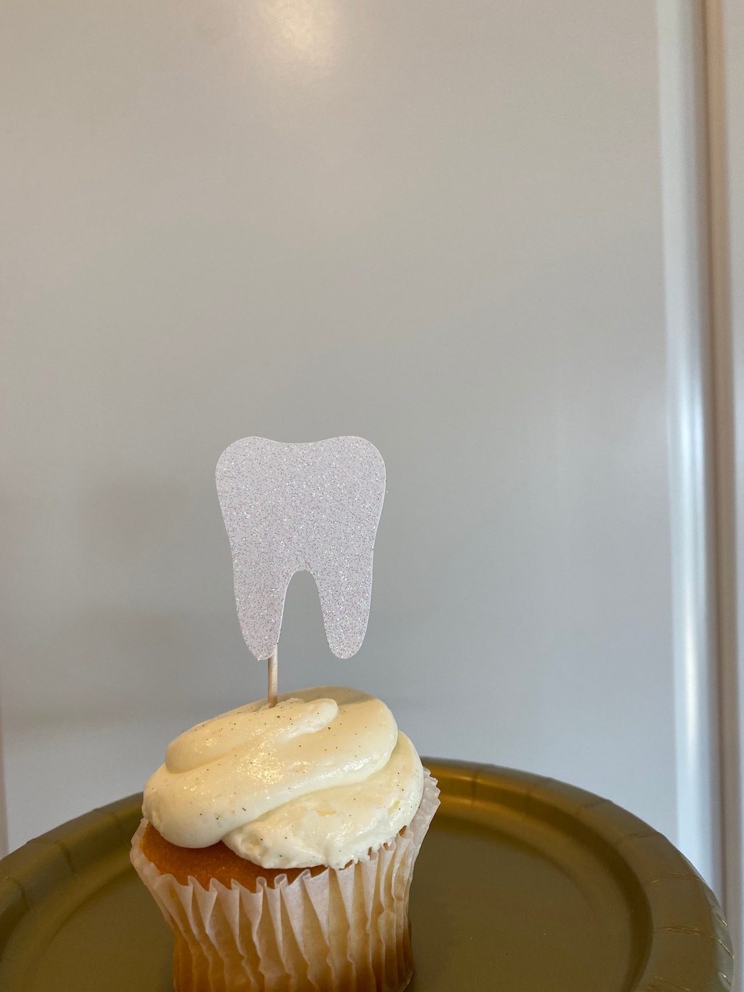 Tooth Cupcake Toppers, Dentist Cupcake Toppers, Dental Hygienist