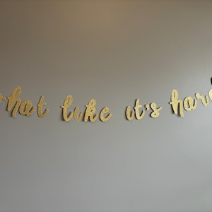 Like it&#39;s hard banner, law school grad banner, law school acceptance, funny grad decor, party banner, entrance decoration, Class of 2025
